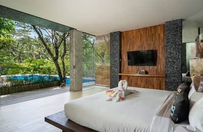 Rental of a premium villa with jungle view, Keliki, Bali, Indonesia